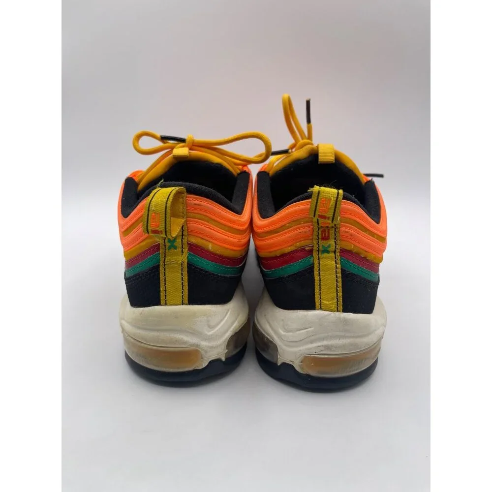 Nike Air Max 97 Sunburst Orange Pinwheel Logo 2019 CK9399-001 Men’s SZ 9 - Picture 6 of 8
